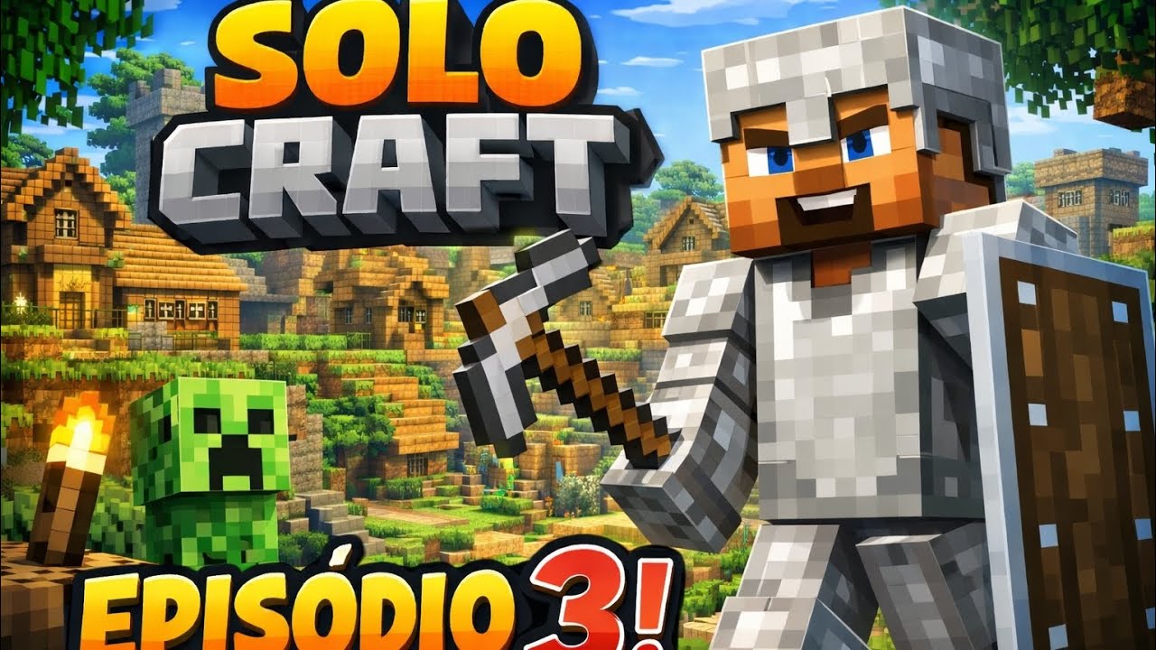 3° episódio da série SOLO CRAFT!! Completei o full ferro?