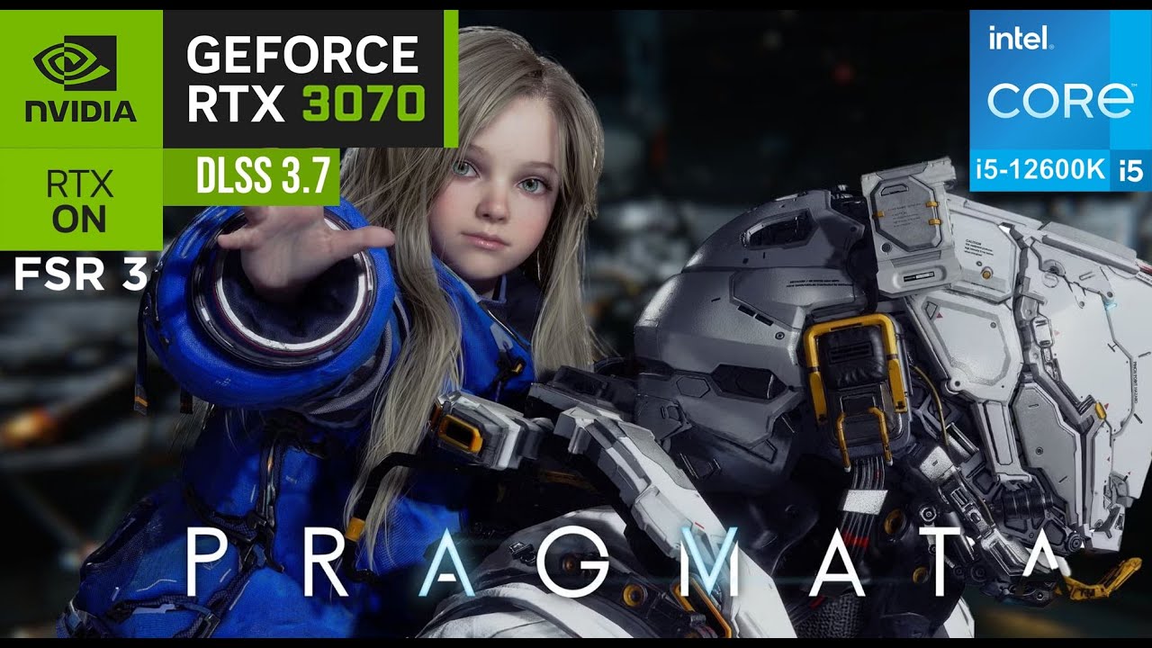 PRAGMATA DEMO [2K] Трассировка лучей - RTX 3070 | i5 12600K DDR5 | DLSS | Генерация кадров | Гейм...