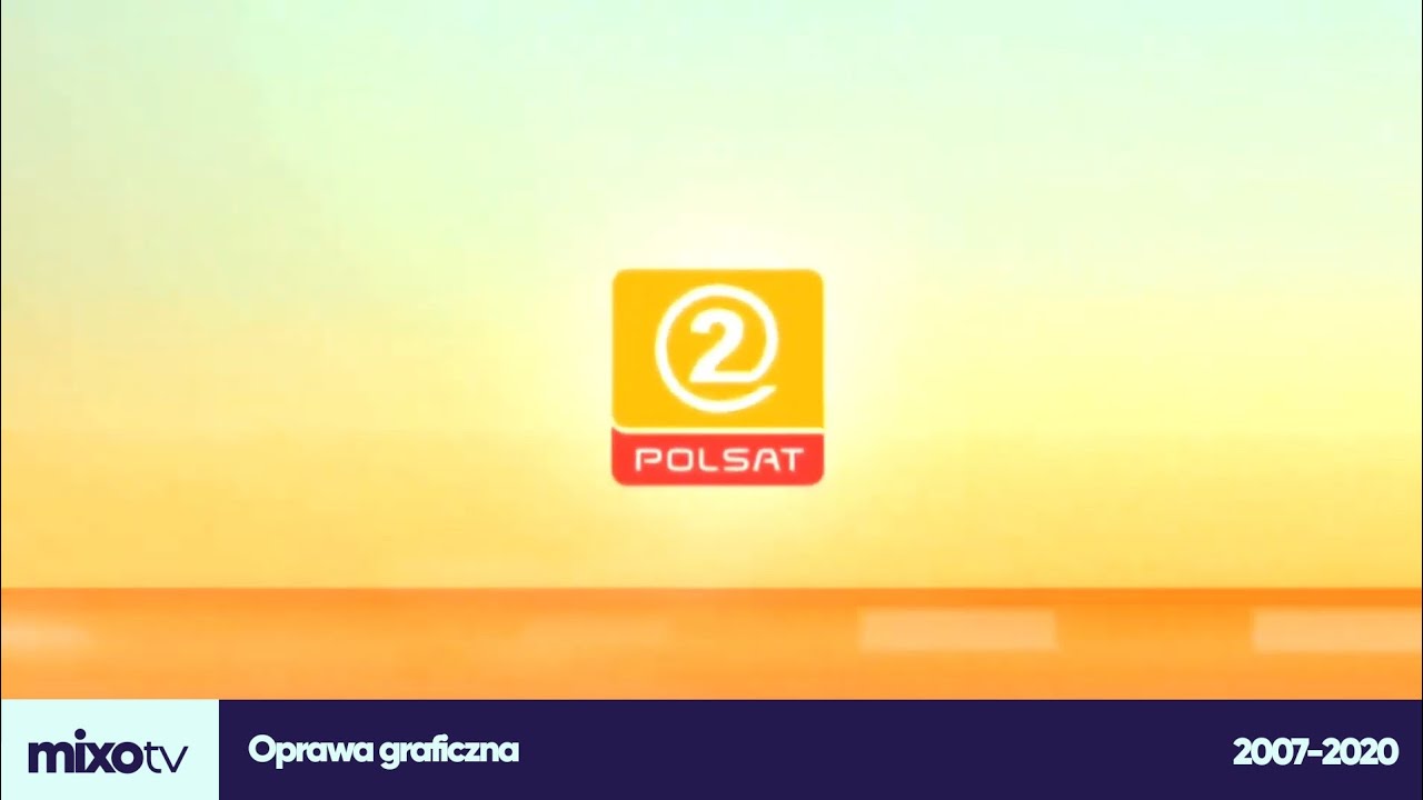 Polsat 2 | Oprawa graficzna (2007–2020)