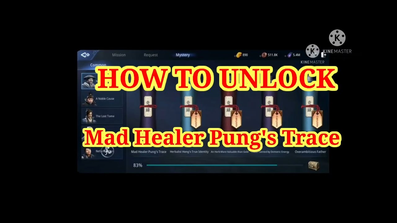 How to unlock Mad healer Pung's Trace | MIR4