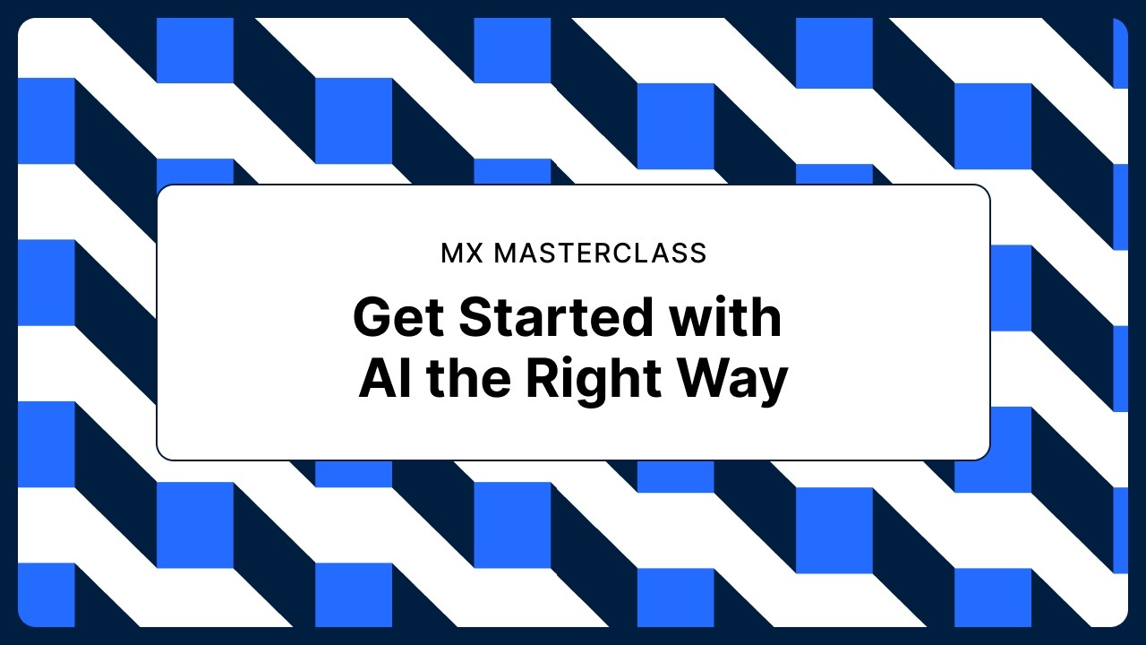 Get Started with AI the Right Way ft. Jake Hall, The Manufacturing Millennial, MaintainX Masterclass