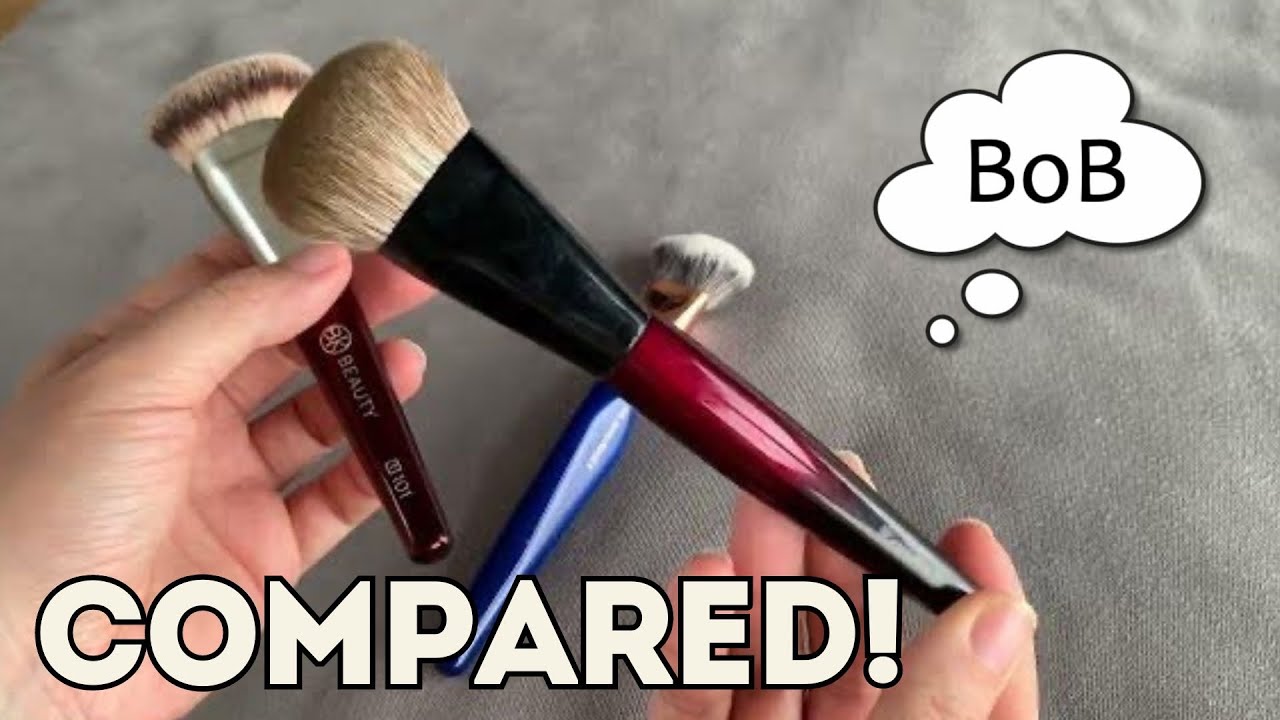 Battle of Foundation Brushes: BK Beauty - Sonia G. - Bdellium Tools!