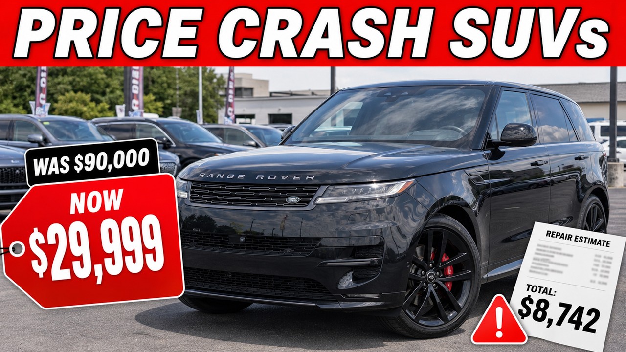 7 Former $90,000 Luxury SUVs That CRASHED Under $30,000 &mdash; Nobody Expected This