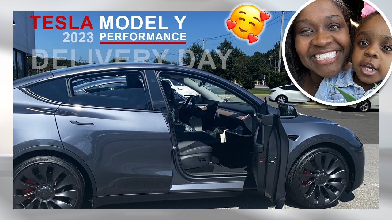 Getting Delivery of my New 2023 TESLA Model Y Performance : My New 