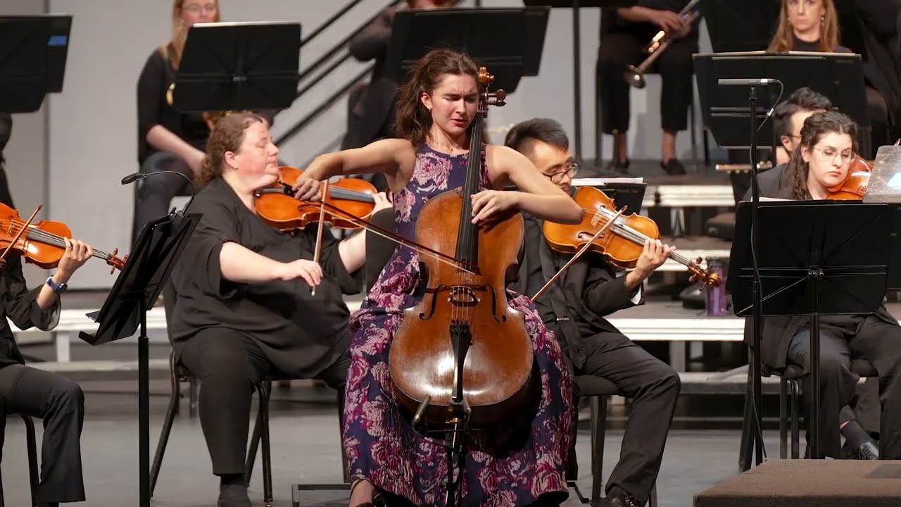 Miriam K. Smith Performs Dvořák Cello Concerto in B minor, Op. 104 | Live