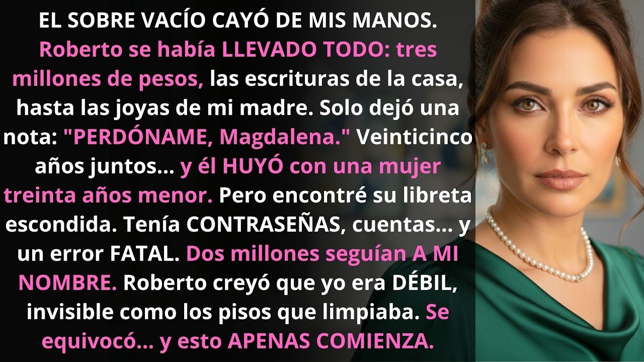Mi Marido Robó Todo El Dinero Que Ganamos En La Lotería y Se Escapó, Lo Que No Sabía Es Que...