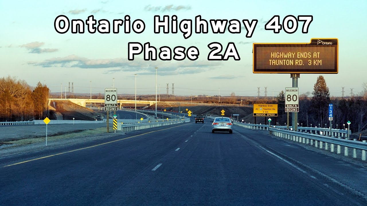2018/02/26 - Ontario Highway 407 - Phase 2A