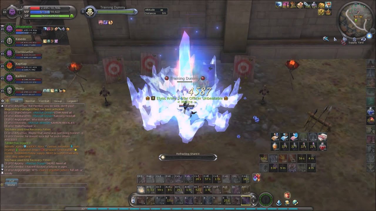 Aion 4.5 Sorcerer PvE/DPS Rotation (Flame Bolt Version)