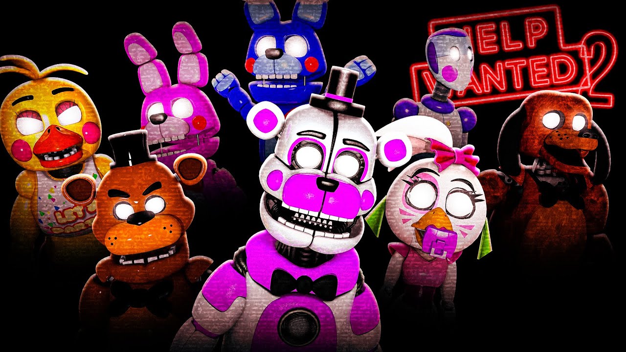 We Discovered NEW SECRET Animatronics in Fnaf HELP WANTED 2!