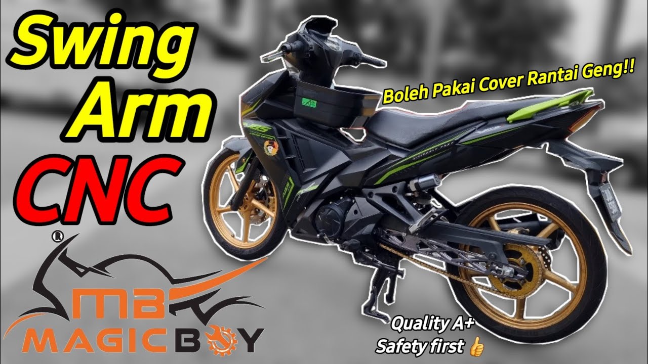 SYM VF3i Swing Arm CNC MagicBoy 🔥