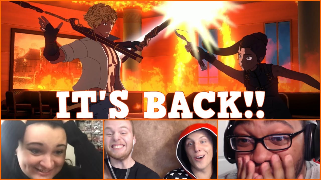 RWBY Reaction Compilation To: Return of The Gunchucks (Fandom Reactions)