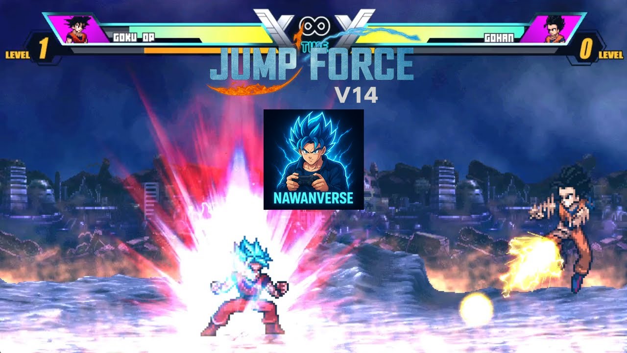 Jump Force Mugen V14 - Anime Battle Terheboh!! 🔥 Goku OP VS Gohan - Siapa Paling Kuat!?