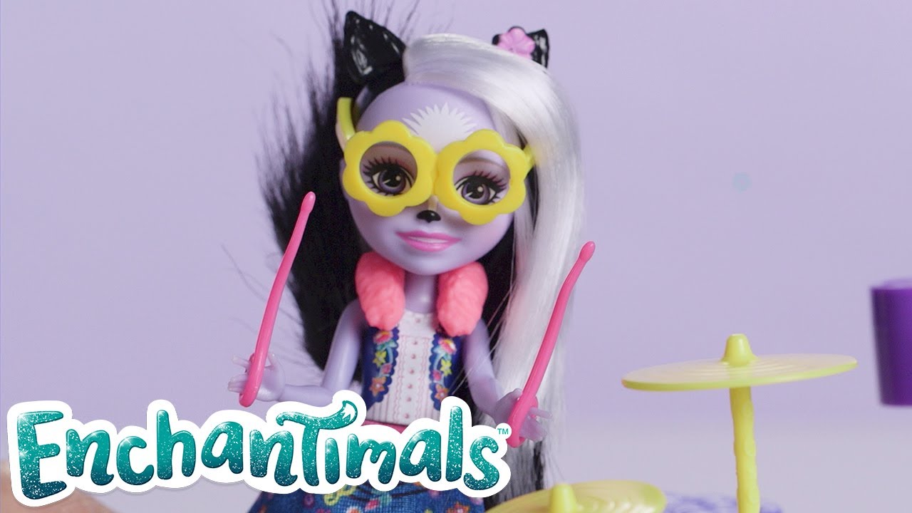 Enchantimals Français 🎵Chanson 🎵École de musique de Sage 🎵Poupées Enchantimals