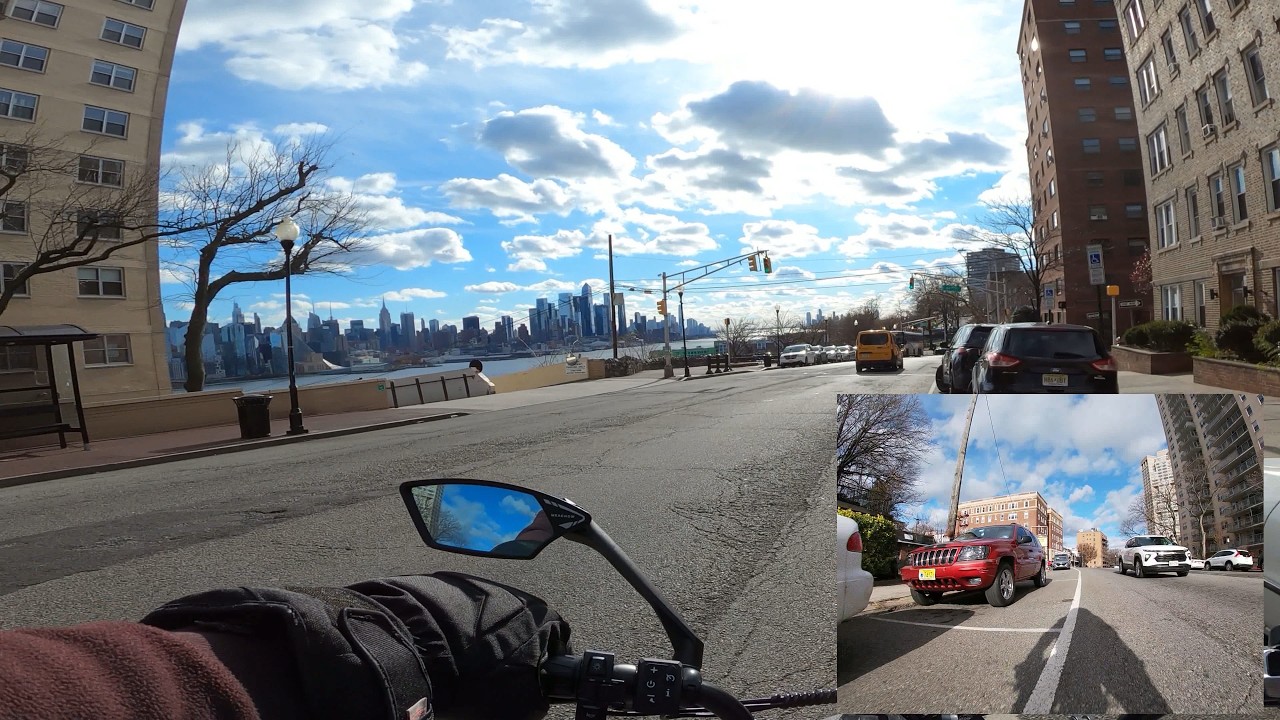 run from the monster, an e-bike ride