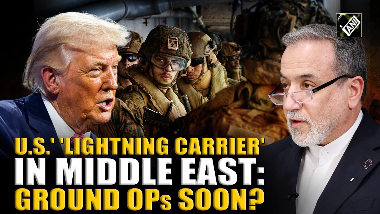 U.S. marines, assault ship 'Lightning Carrier' arrives in Middle East, ground operations soon?