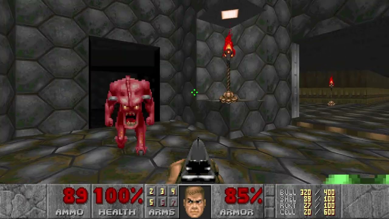 DOOM (1993) | E1M8 | Simple, Brutal, Perfect