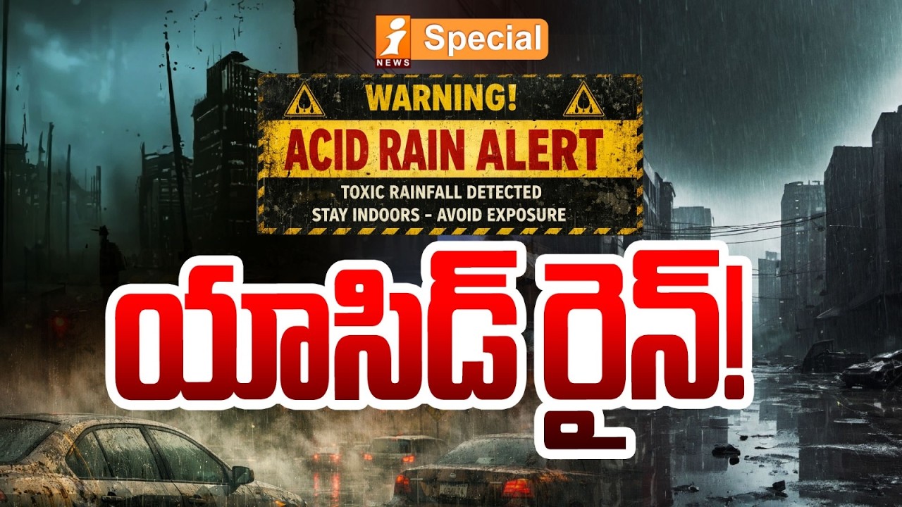 యాసిడ్ రైన్..! | Tehran Under Fire | Israel Bombing Triggers Environmental Fears | iSpecial