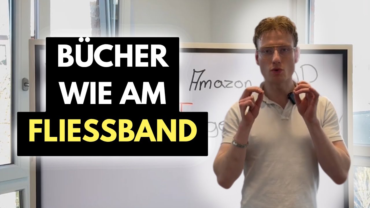 So sieht mein Bucherstellungsprozess aus - Amazon KDP 2025