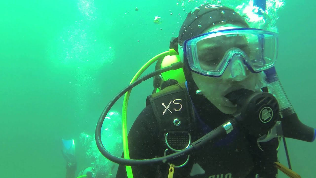 Lauren's 1st Cali Dive