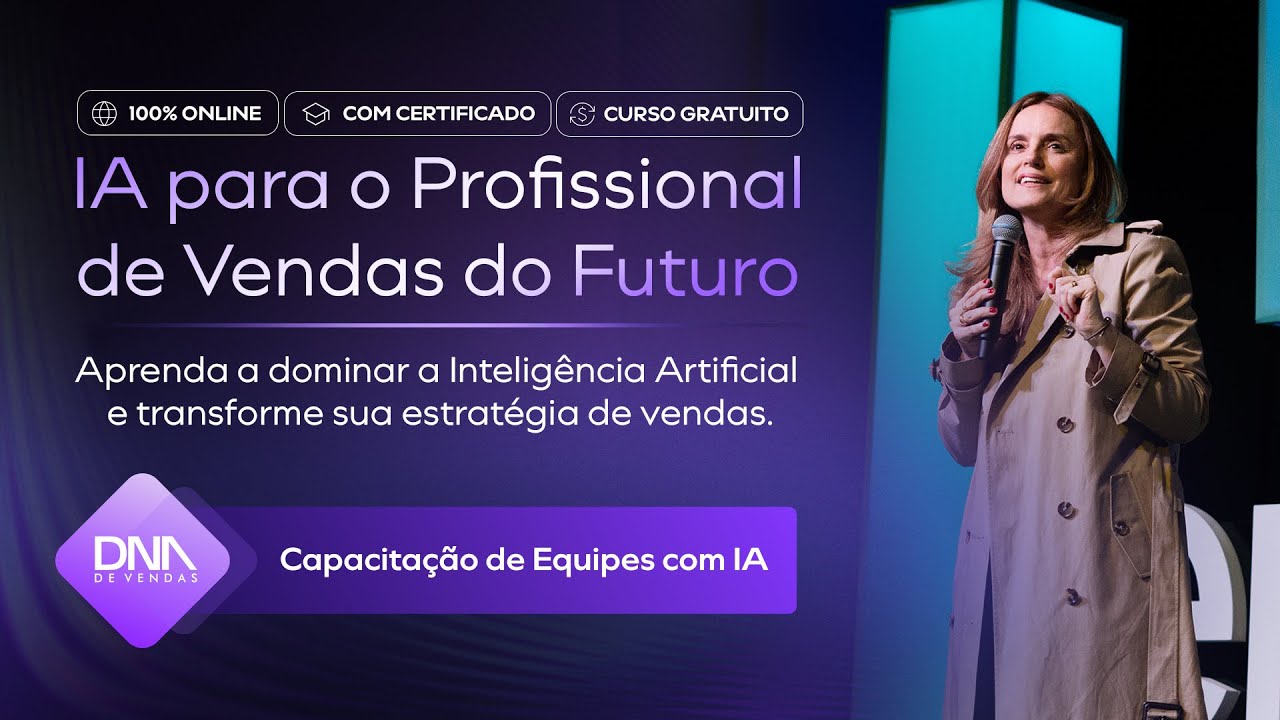 IA para o profissional de Vendas do Futuro [Curso Gratuito]