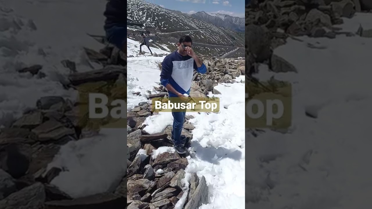 Babusar Top (Lake of snow)