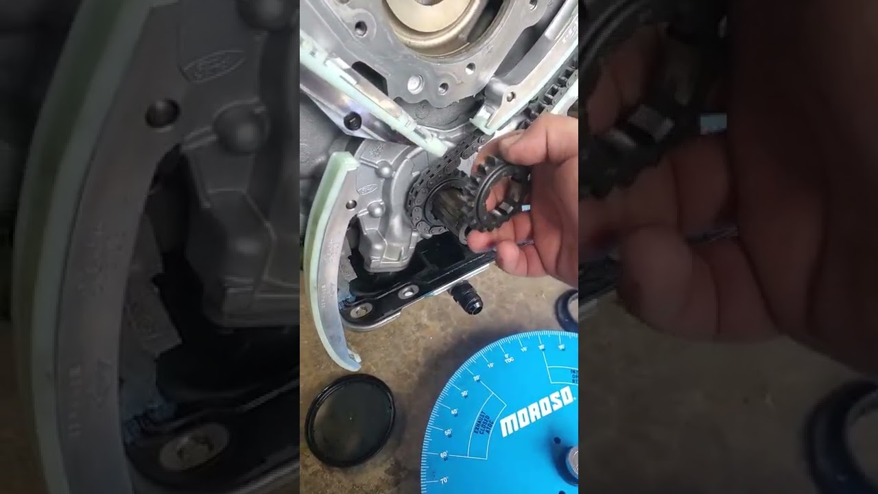 Цепь ГРМ Ford 4.6 2v &mdash; чуть не катастрофа. Тщательно всё проверьте при установке распредвалов.