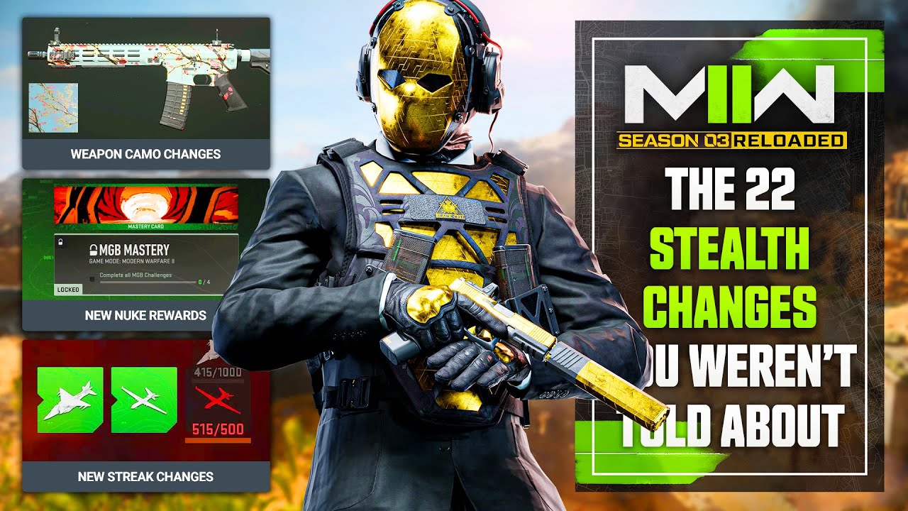 Modern Warfare 2: 22 Secret Changes Infinity Ward Didn't Mention (Season 3 Reloaded Stealth Changes)