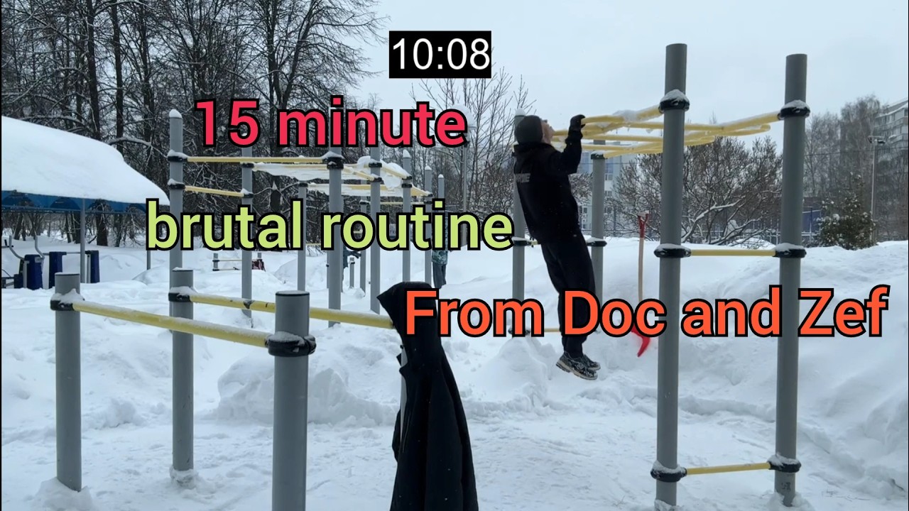15 минутная тренировка от Зефа Закавели.