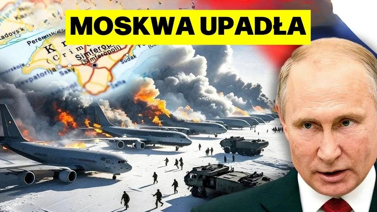 Moskwa zamienia się w piekło! Ukraińskie drony uderzają w stolicę