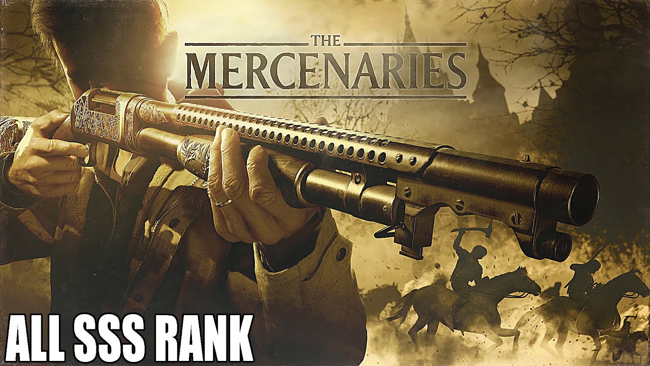 RESIDENT EVIL 8 VILLAGE - The Mercenaries - All Stages SSS Rank - PC No Commentary 1080p 60 FPS