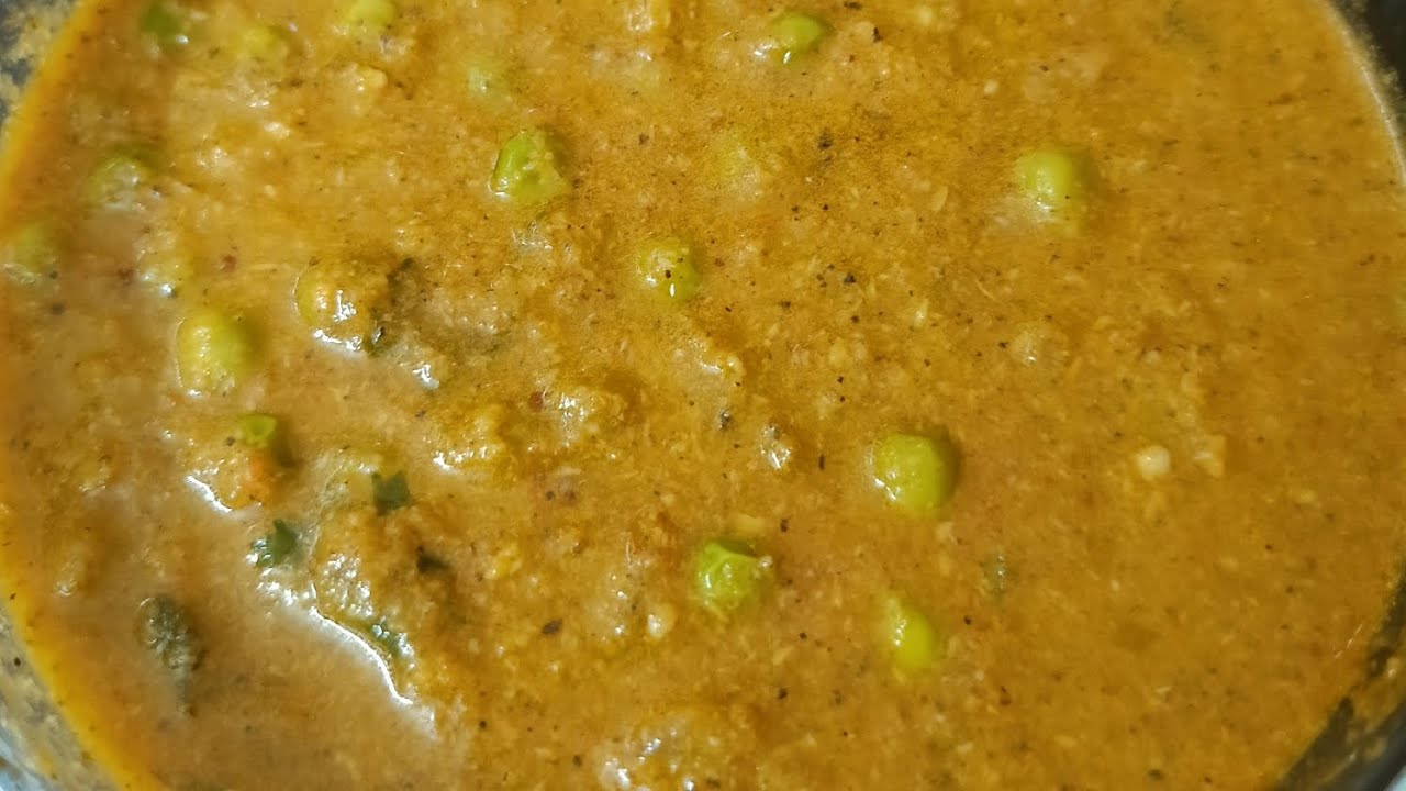 சப்பாத்தி பரோட்டா தோசை அருமையான side dish #youtuber #videos #daily #indianfood #green peas pulav #