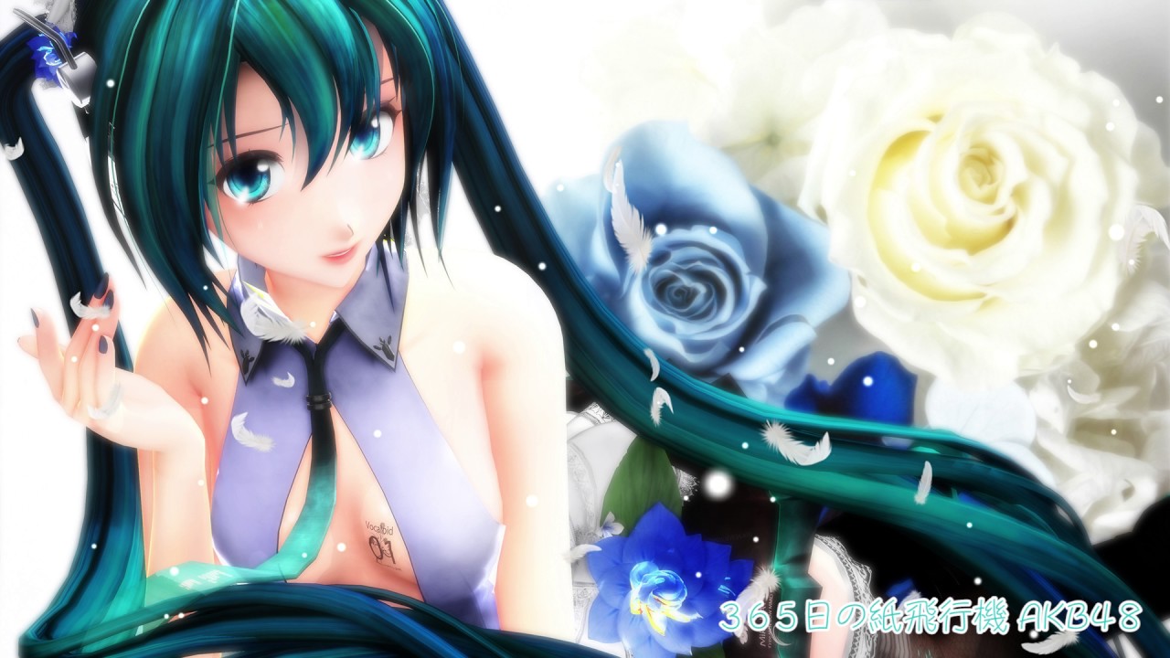 【初音ミク】365日の紙飛行機 AKB48【VOCALOIDカバー】