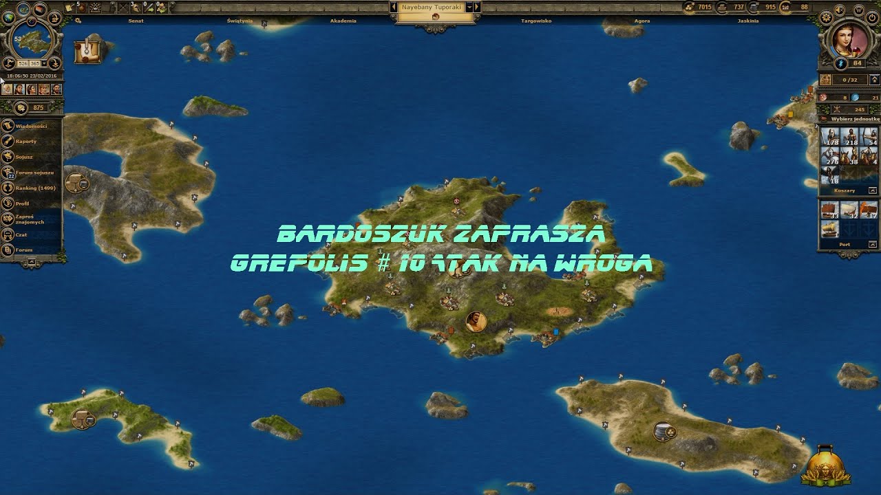 Grepolis # 10 Atak na wroga
