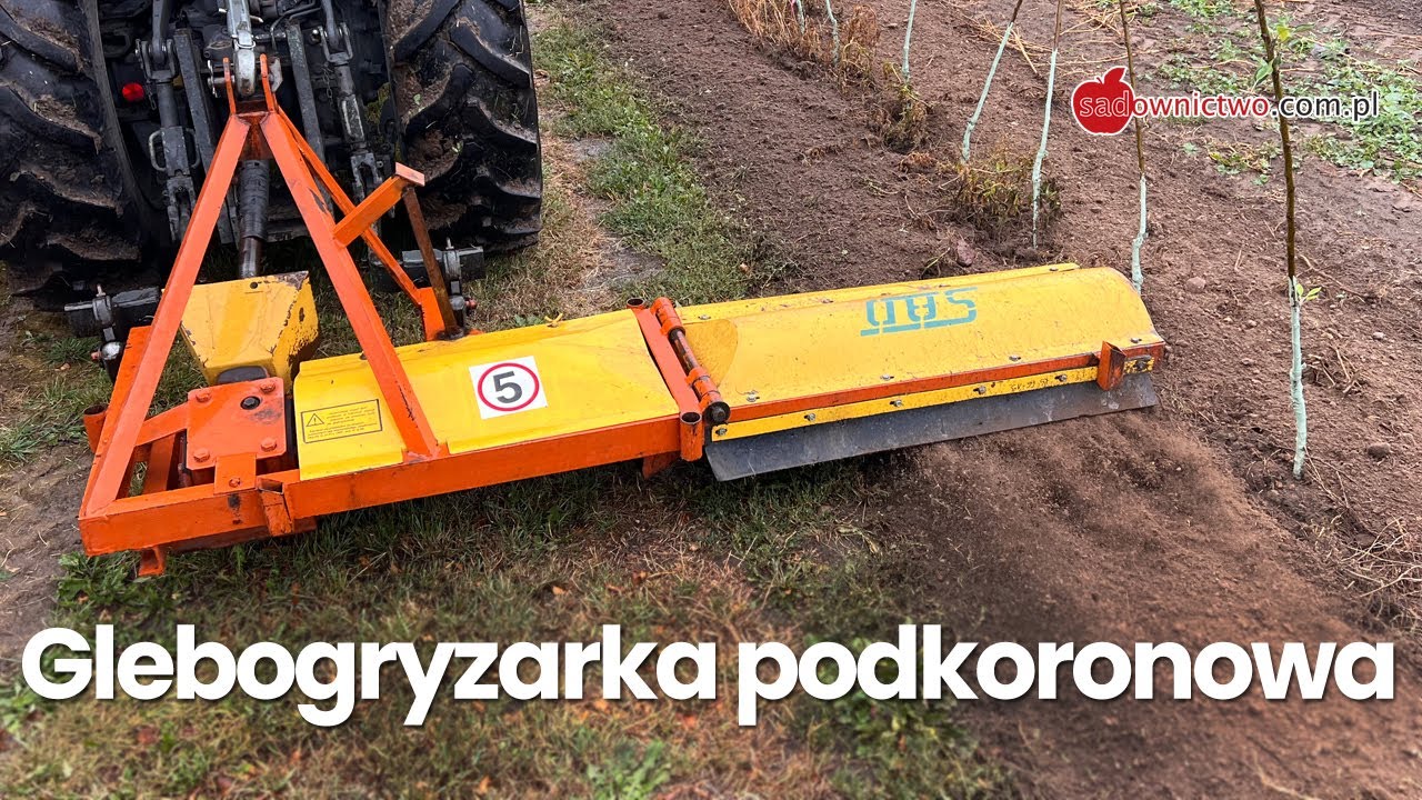 Glebogryzarko-odchwaszczarka sadownicza 'SAD' - 1994 rok produkcji