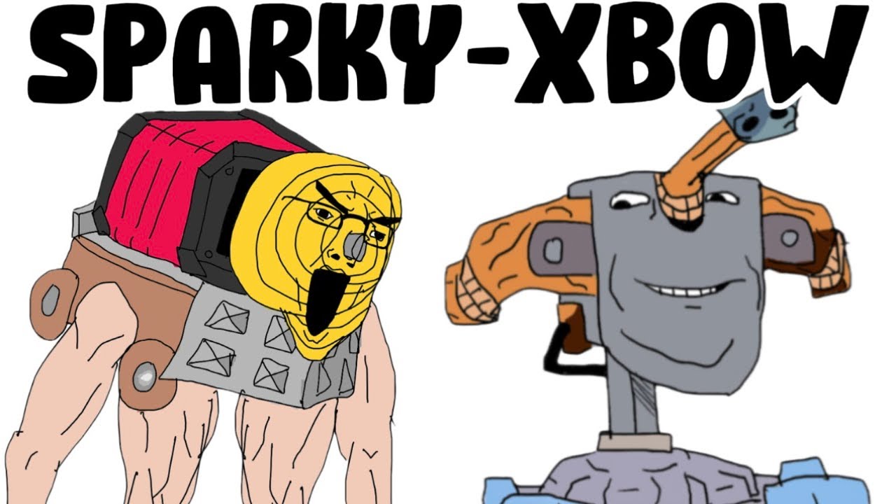 X-Bow With Sparky Shots… I Call It The TOWER MELTER!