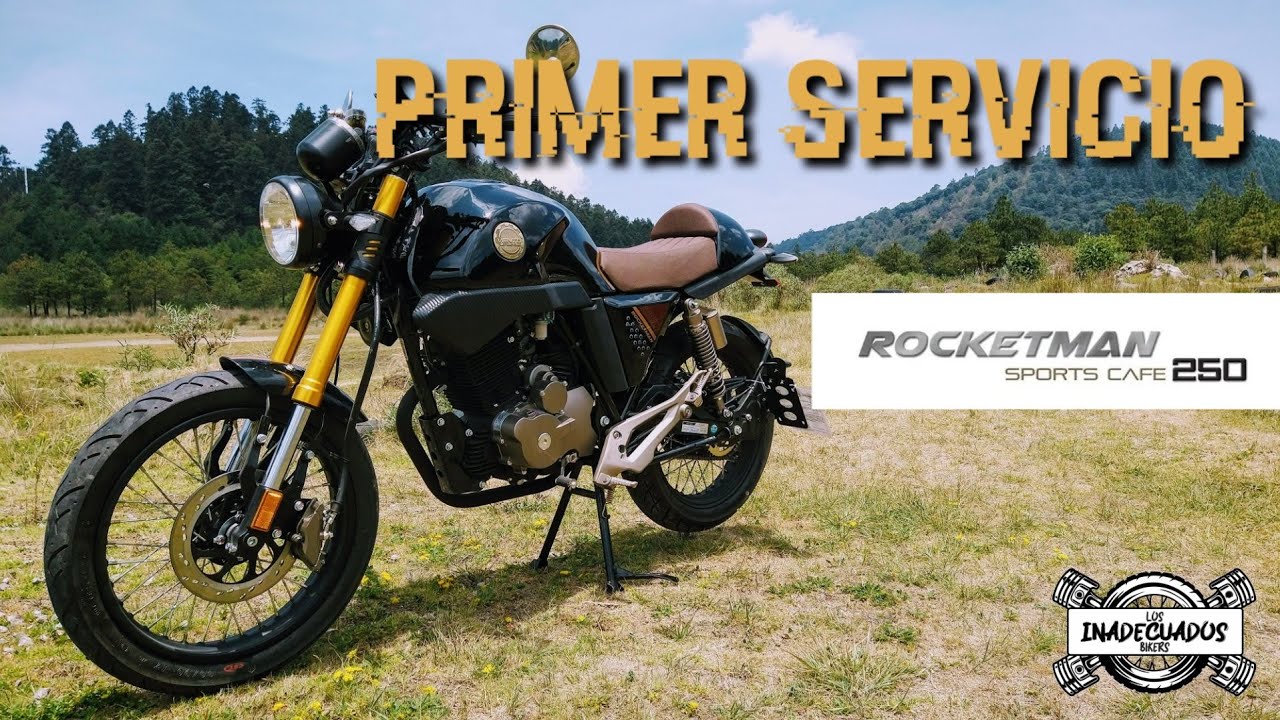 ROCKETMAN SPORT CAFÉ 250cc PRIMER SERVICIO 300km
