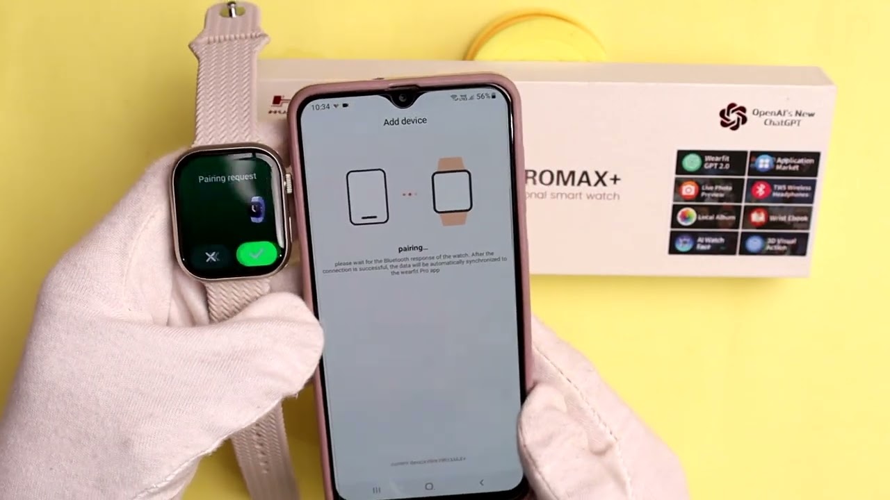 How To Connect HK9 Pro Max Plus With Phone