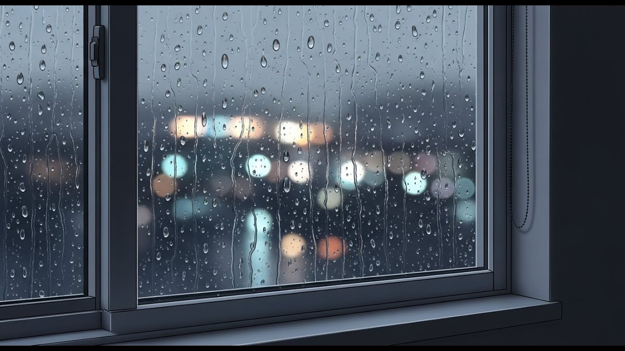 レイン・オン・グラス 🌧️ Rain on Glass | 窓を伝う雨のリズム