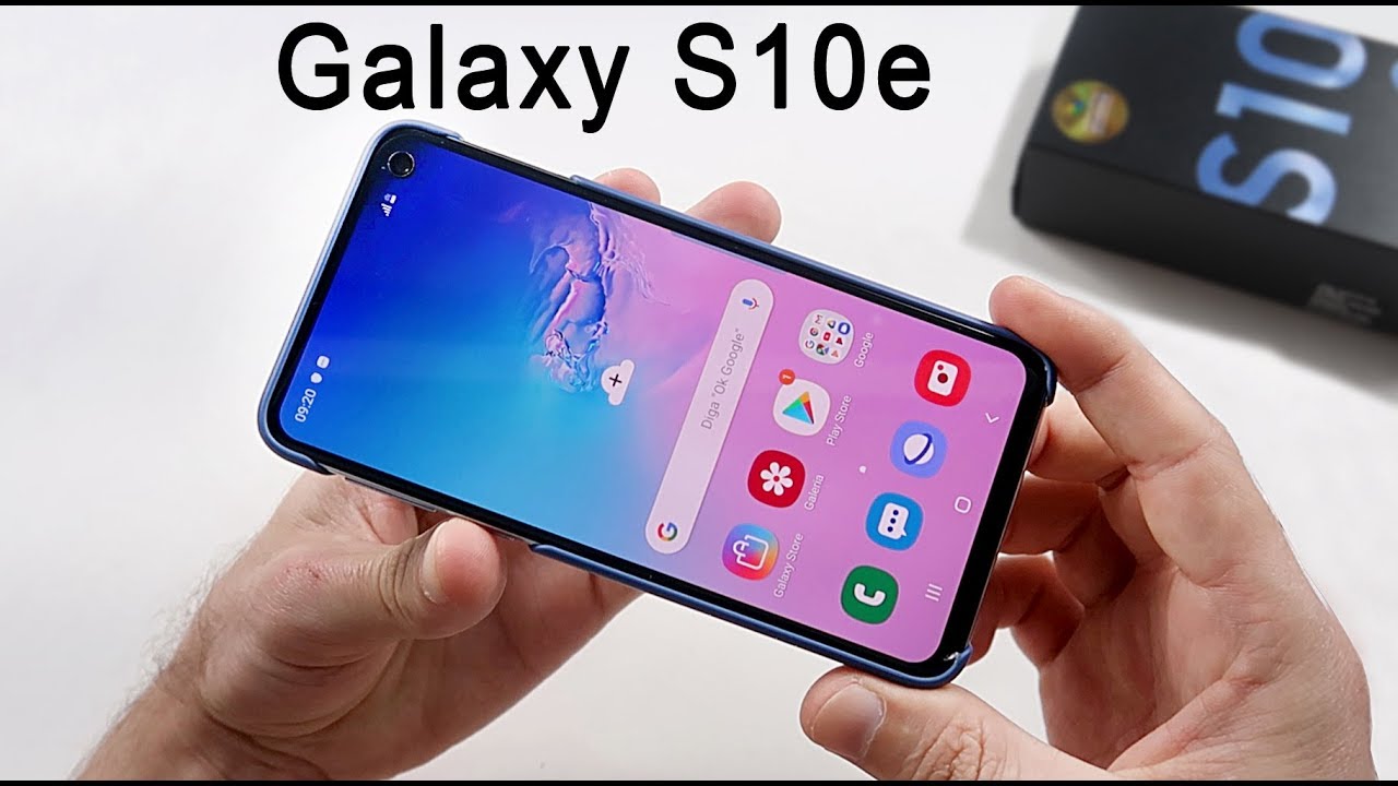 GALAXY S10e TOP MAIS BARATO da SAMSUNG - Unboxing