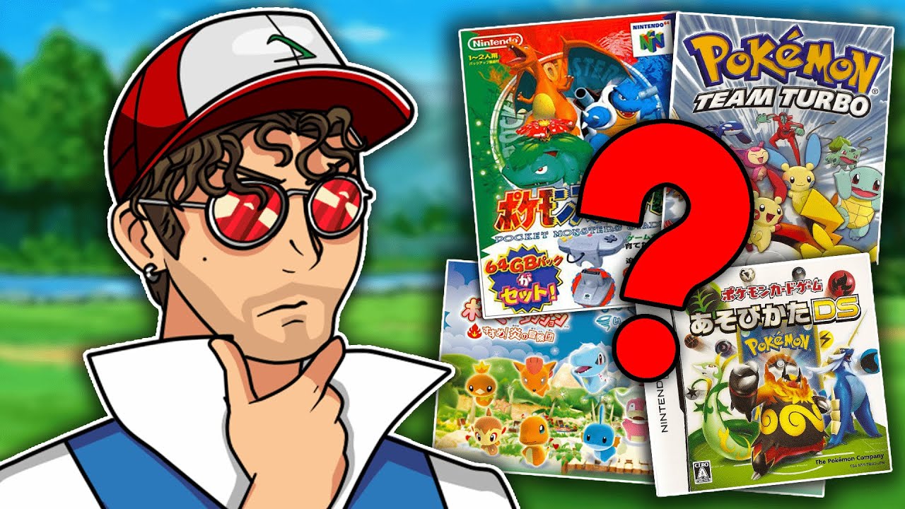 35 VIDEOJUEGOS de POKÉMON que NO CONOCÍAS