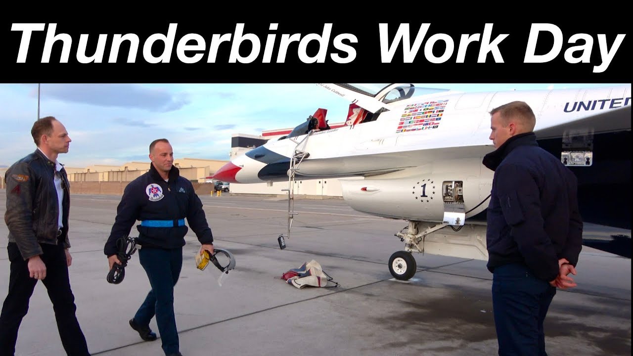 За кулисами Неллиса с группой Air Force Thunderbirds!