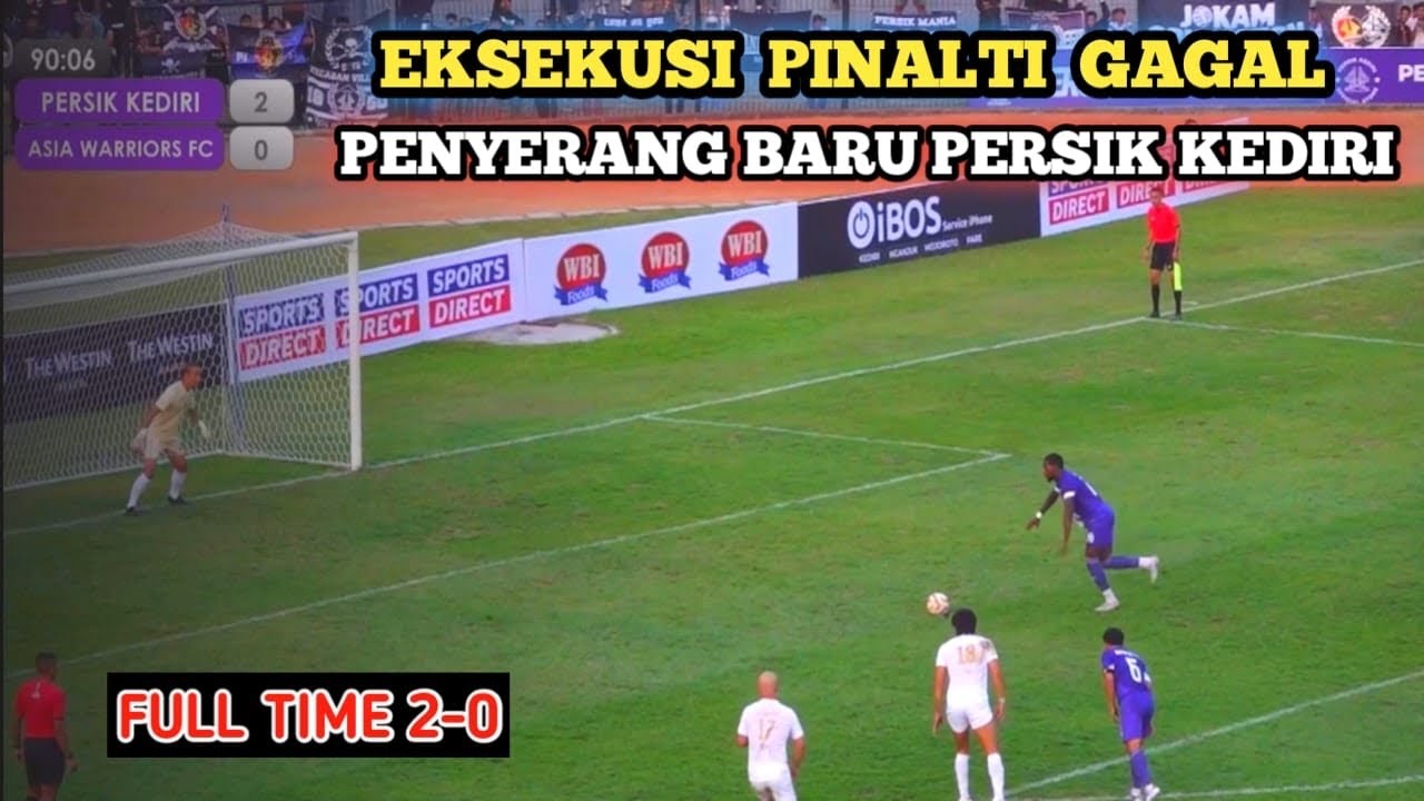 PERSIK KEDIRI VS ASIA WARRIOR FC || UJI COBA SCORE 2-0 ( GOAL - Pedro Matos )