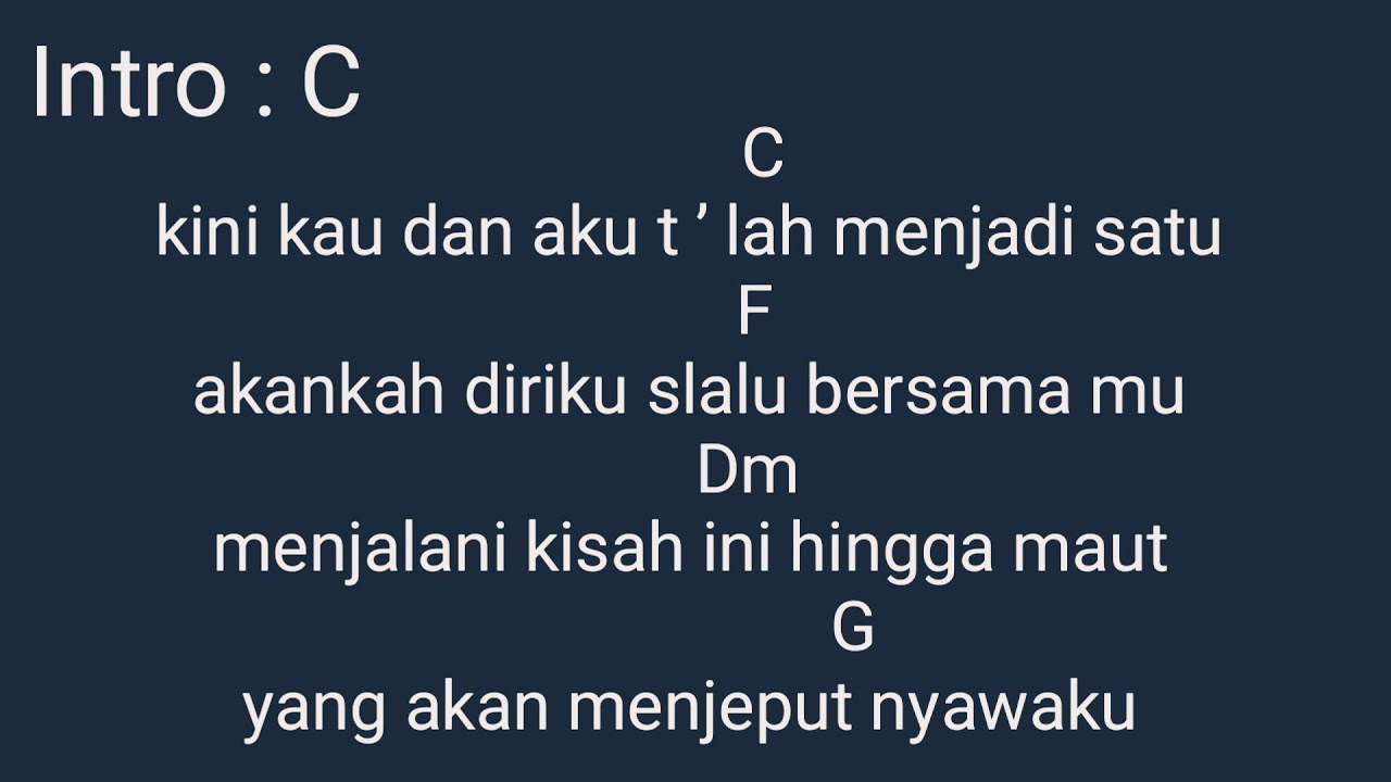 Chord Our Story~Bernafas Untukmu