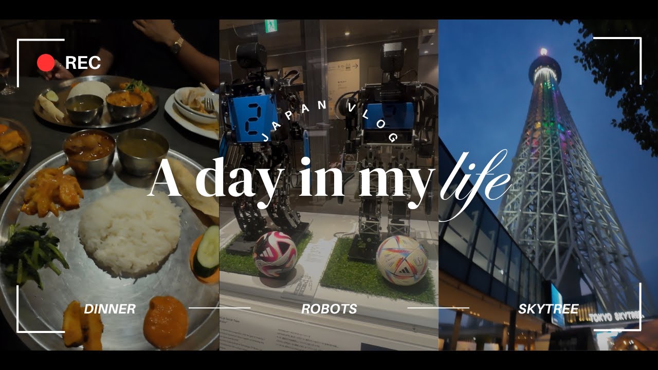 Dinner Night with Friends || Part-Time Life at SKYTREE  #tibetanvlogger #japanlife #friends