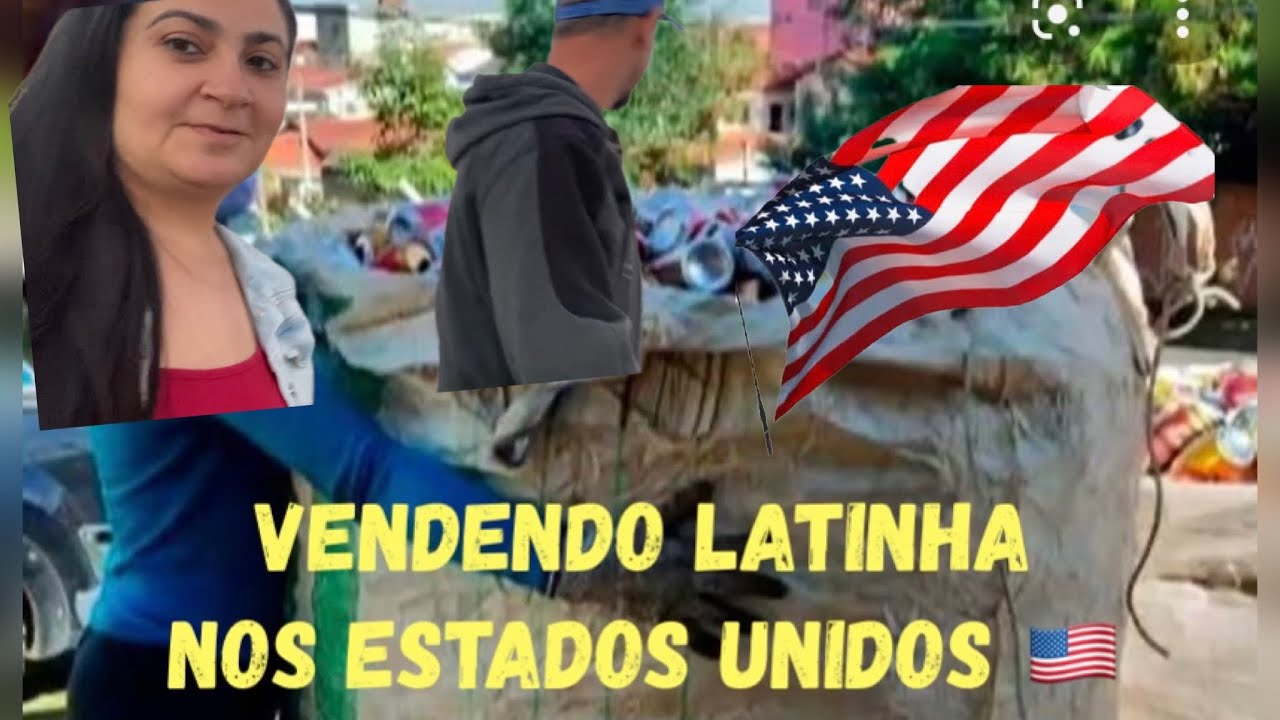 Vida nos Estados Unidos! Vendendo reciclagem