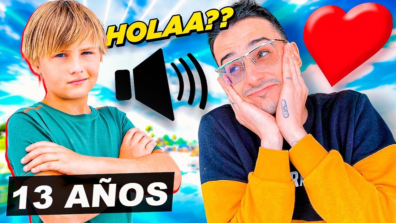 fortnite me ha emparejado con un niño de 13 años