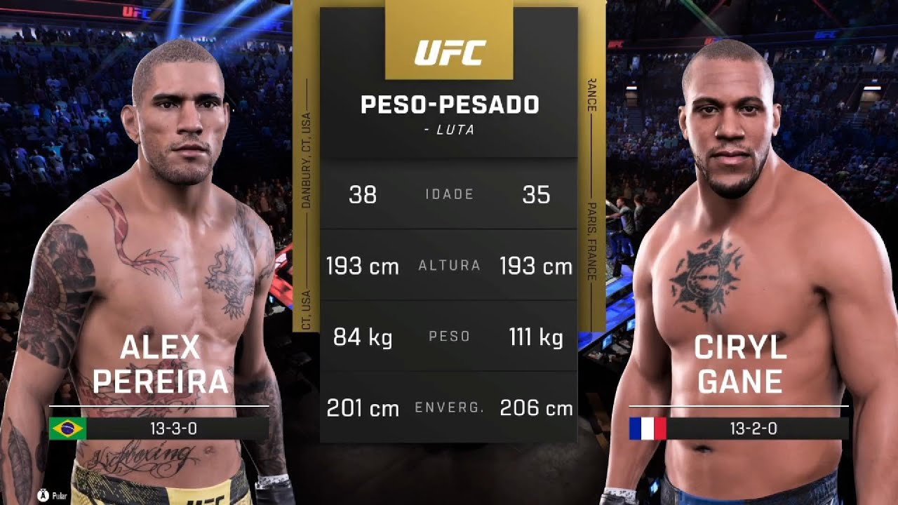 Алекс &laquo;Поатан&raquo; Перейра против Сирила Гана. Полный бой - UFC-5
