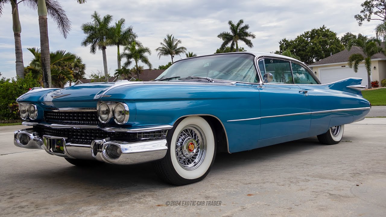1959 Cadillac Series 62 Coupe Walk-around Video