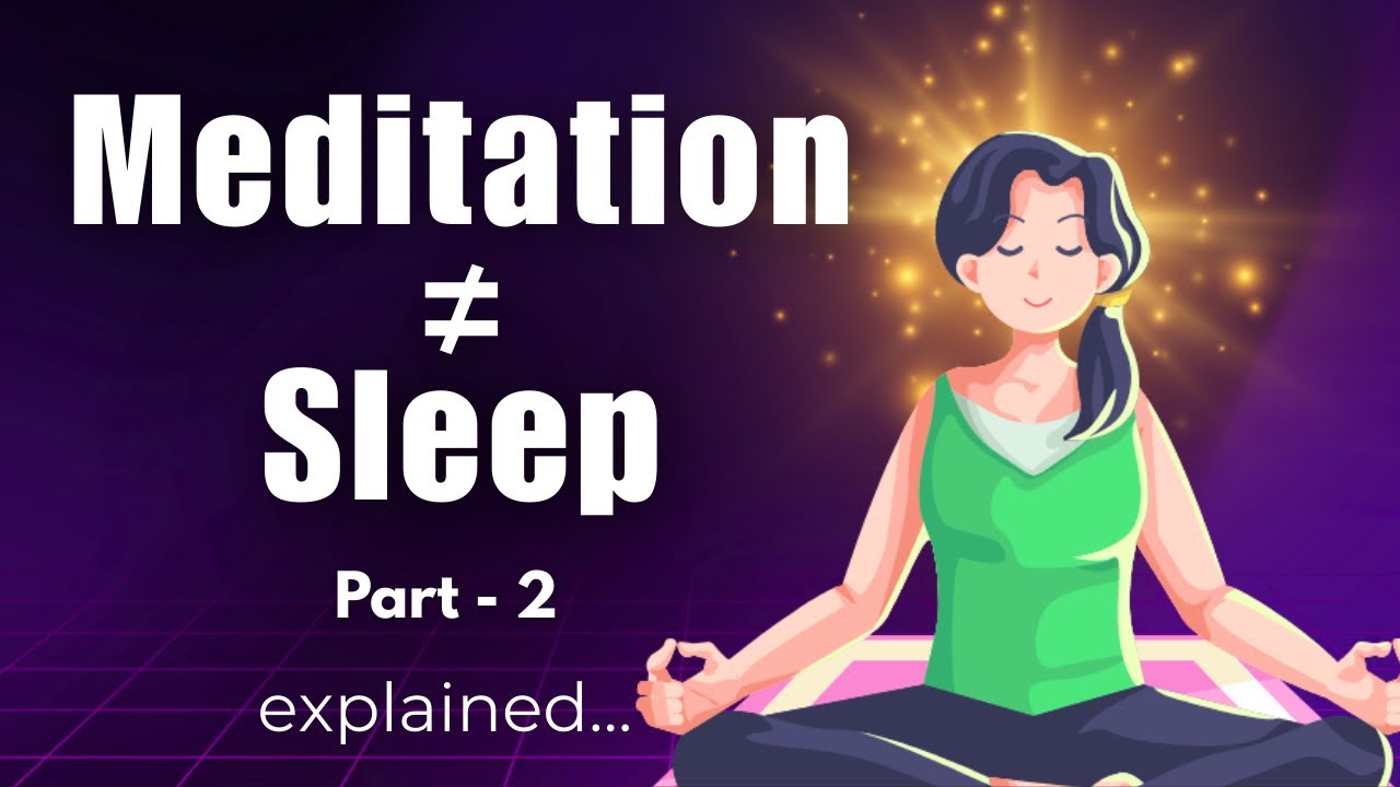 Sleep v/s Meditation | Why Sleep Is Non-Negotiable on a Yoga Path | NIKITA SENDHAV  
