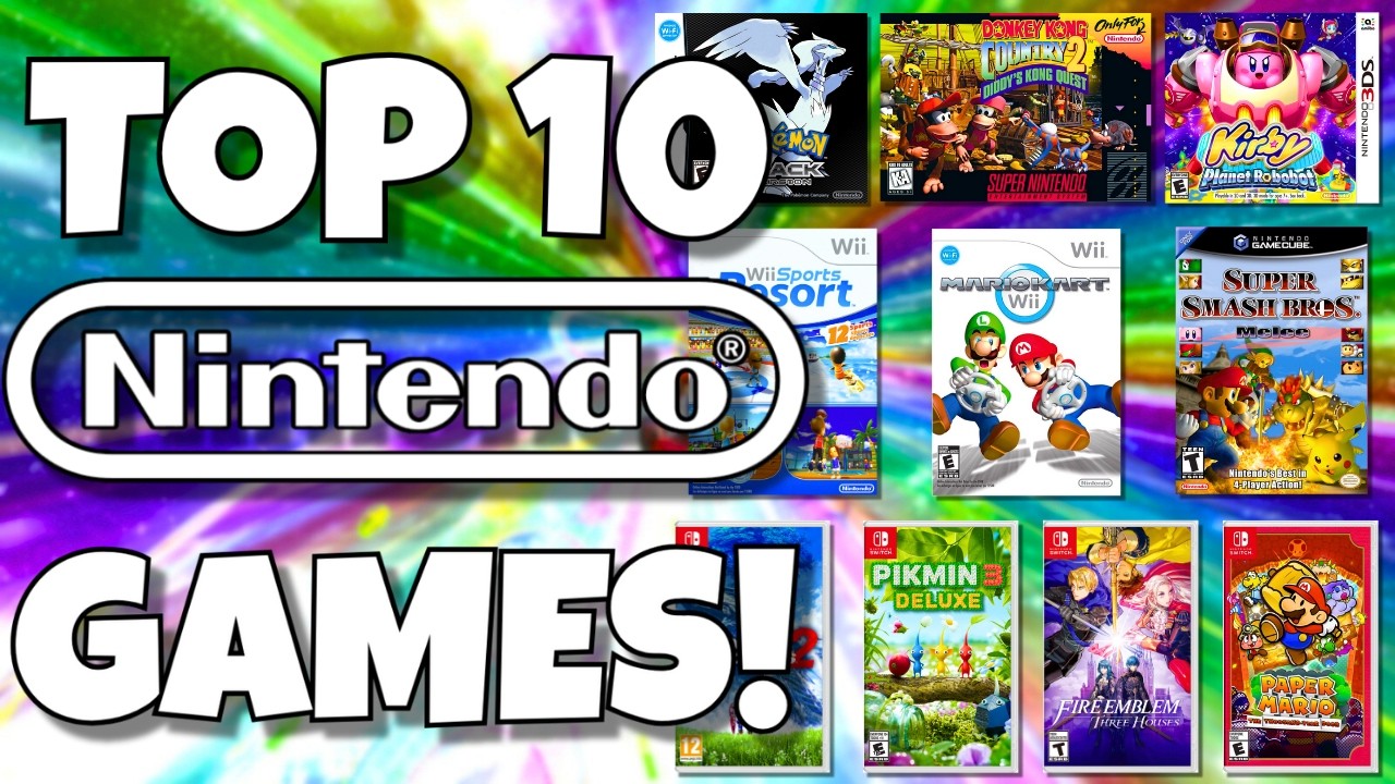 Топ-10 лучших игр Nintendo!